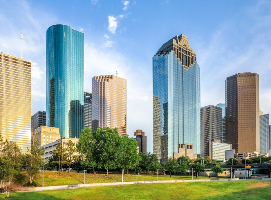 Skyline of Houston Texas